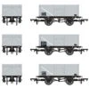 Accurascale OO Gauge 16T Mineral Wagon Triple Pack - BR Pre TOPS Coal Model Railway Wagon ACC1061 -Best Model Shop 1 24 02709.1693559481