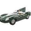 Oxford Diecast OO Gauge Jaguar D Type Green 1/76 Model Car 76DTYP004 -Best Model Shop 1 92883.1621677703