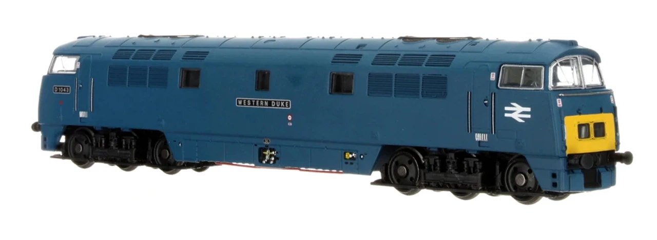 Dapol N Gauge Class 52 D1043 'Western Duke' BR Chromatic Blue Model Railway Diesel Locomotive 2D-003-015 4 Dapol N Gauge Class 52 D1043 'Western Duke' BR Chromatic Blue Model Railway Diesel Locomotive 2D-003-015 - Image 2
