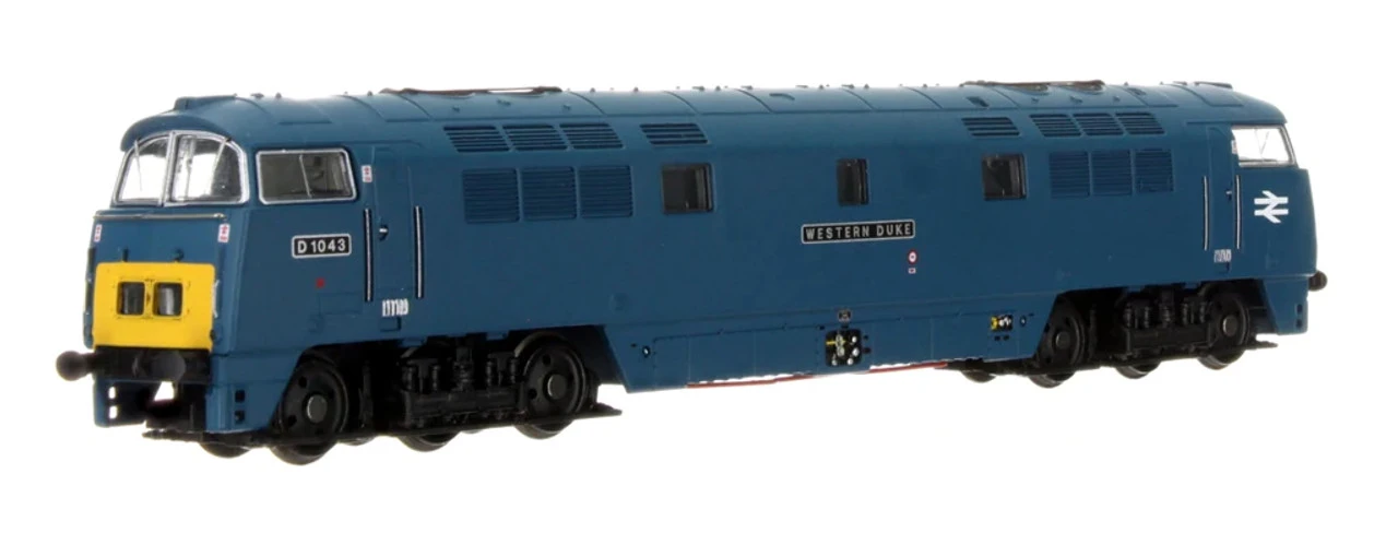 Dapol N Gauge Class 52 D1043 'Western Duke' BR Chromatic Blue Model Railway Diesel Locomotive 2D-003-015 3 Dapol N Gauge Class 52 D1043 'Western Duke' BR Chromatic Blue Model Railway Diesel Locomotive 2D-003-015