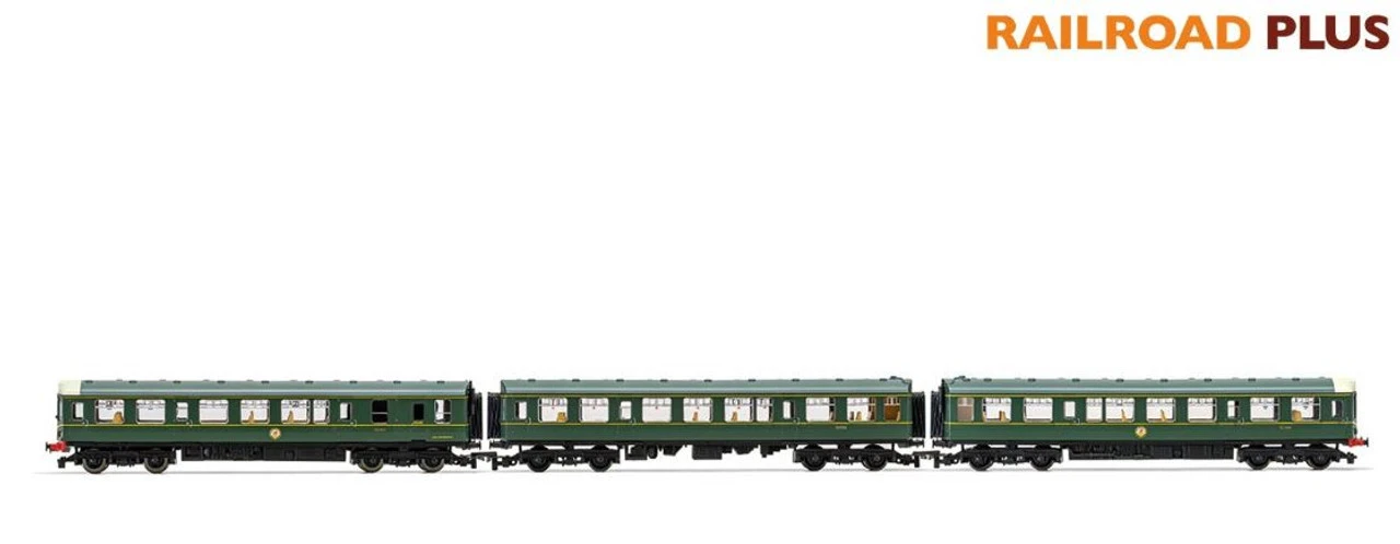 Hornby OO Gauge Railroad Plus BR, Class 110 3 Car Train Pack - Era 6 R30170 3 Hornby OO Gauge Railroad Plus BR, Class 110 3 Car Train Pack - Era 6 R30170