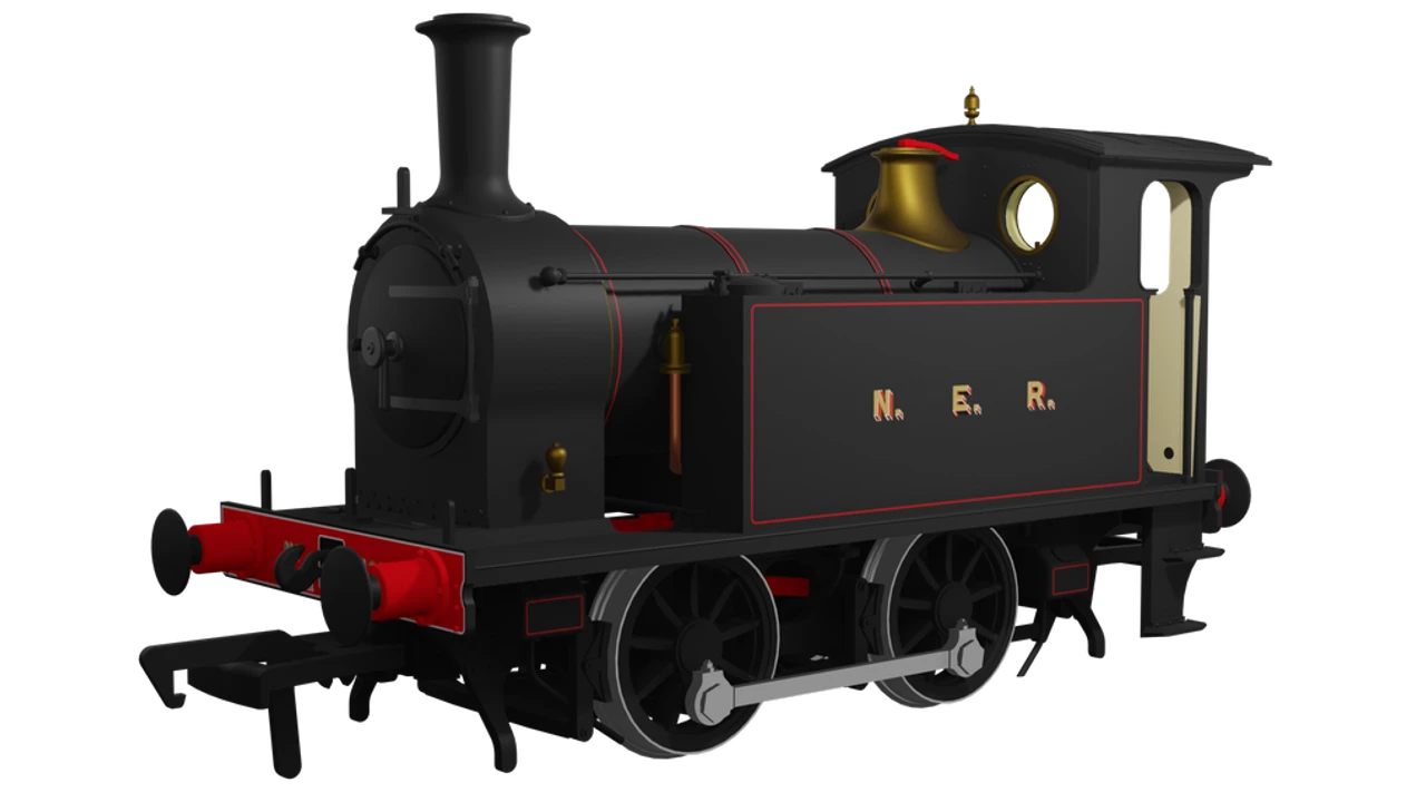 Rapido Trains OO Gauge NER Class Y7 0-4-0T - No 1303 NER Lined Black DCC Ready Model Steam Locomotive 932003 3 Rapido Trains OO Gauge NER Class Y7 0-4-0T - No 1303 NER Lined Black DCC Ready Model Steam Locomotive 932003