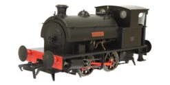 Dapol OO Gauge HL 0-4-0 'Spider' Black Park Colliery Black DCC Fitted Model Railway Steam Locomotive 4S-024-007D