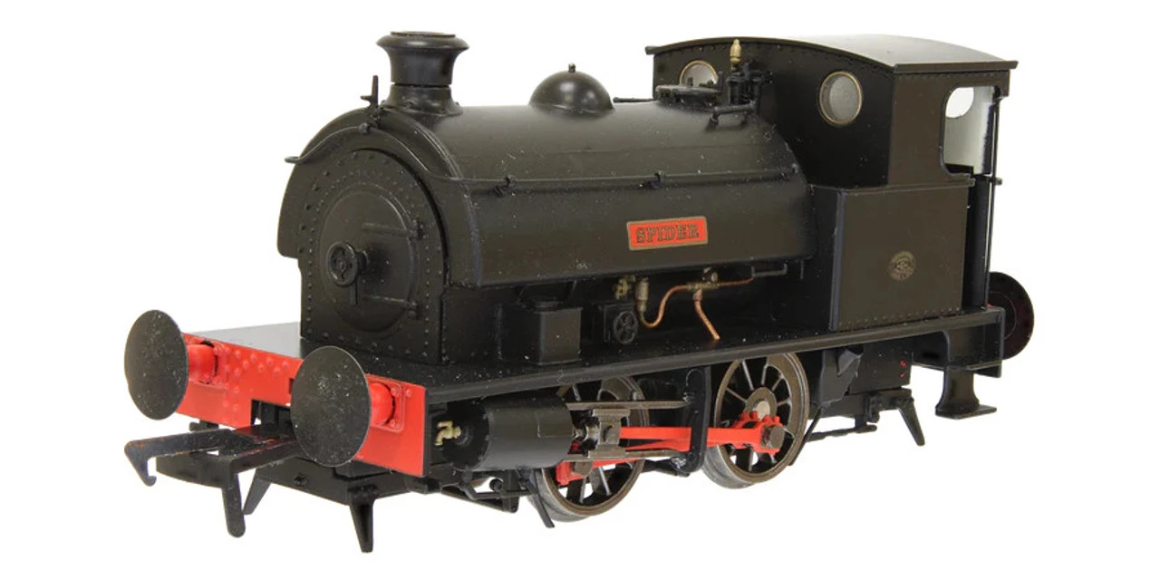 Dapol OO Gauge HL 0-4-0 'Spider' Black Park Colliery Black DCC Fitted Model Railway Steam Locomotive 4S-024-007D 3 Dapol OO Gauge HL 0-4-0 'Spider' Black Park Colliery Black DCC Fitted Model Railway Steam Locomotive 4S-024-007D