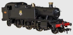 Dapol OO Gauge Large Prairie 2-6-2 6153 BR Early Black DCC Ready Model Railway Steam Locomotive 4S-041-013