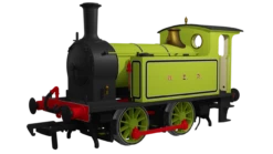 Rapido Trains OO Gauge NER Class Y7 0-4-0T - No 1310 NER Saxony Green Simplified DCC Sound Model Steam Locomotive 932502