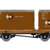 Rapido N Gauge BR ‘Conflat P’ No. B933861 (with Bauxite Containers) 921015 -Best Model Shop 921011 02 83971.1671550370