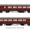 Rapido Trains OO Gauge GWR Dia E140 'B-Set' Twin Pack - BR Maroon (with Lining) 946005 -Best Model Shop 946005promo 1 SQ 07946.1671622697