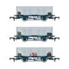 Accurascale OO Gauge BR 21T MDO Mineral Wagon BR Grey TOPS - Pack H ACC1089