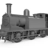 Rapido Trains OO Gauge 'E1' 0-6-0 No 32694 BR Unlined Black DCC Sound 936509 -Best Model Shop SKU936 E1 3D CAD render 02491.1659087690
