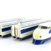 Zoukei Mura Rail HO Gauge 0 Series Shinkansen 4-car EMU In Japanese National Railways White And Blue DCC Ready SRS001-01 -Best Model Shop SRS001 01 11255.1671532134