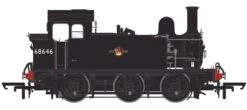 Accurascale OO Gauge BR Class J67 'Buckjumper' 0-6-0T - BR Black Late Crest No 68646 ACC2428
