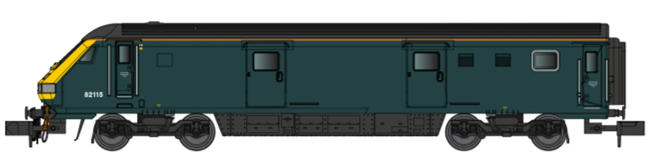 Dapol N Gauge Mk3 DVT BR Blue 82115 DCC Ready 2D-017-003 3 Dapol N Gauge Mk3 DVT BR Blue 82115 DCC Ready 2D-017-003