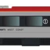 Dapol N Gauge Class 221 DEMU 221 115 Avanti West Coast Red Power Car DCC Ready Model Train 2D-023-005 -Best Model Shop da2d 023 005 68671.1675263454