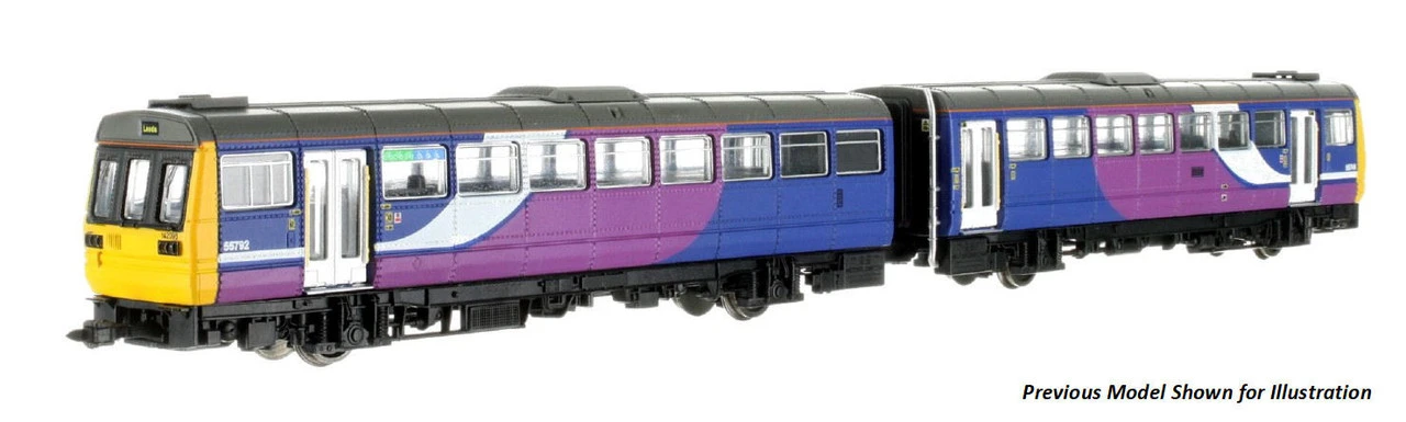 Dapol N Gauge Class 142 024 Northern Rail 2D-142-006 3 Dapol N Gauge Class 142 024 Northern Rail 2D-142-006