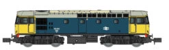 GM Collection N Gauge Class 33 012 BR Blue W/Yellow & Black Cabs