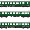 Heljan OO Gauge Class 104 3 Car DMU M50422/M59134/M50426 BR Early Green 1450