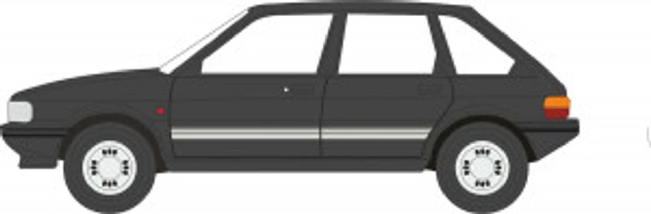 Oxford Diecast OO Gauge Austin Maestro Black 76MST003 3 Oxford Diecast OO Gauge Austin Maestro Black 76MST003