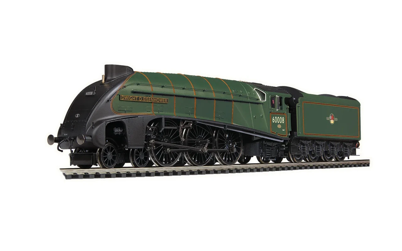 Hornby OO Gauge Hornby Dublo: BR, Class A4, 4-6-2, 60008 'Dwight D. Eisenhower': Great Gathering 10th Anniversary - Era 10 3 Hornby OO Gauge Hornby Dublo: BR, Class A4, 4-6-2, 60008 'Dwight D. Eisenhower': Great Gathering 10th Anniversary - Era 10