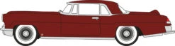 Oxford Diecast HO 1956 Continental MkII Dark Red 87LC56005