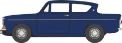 Oxford Diecast OO Ford Anglia Ambassador Blue 76105011